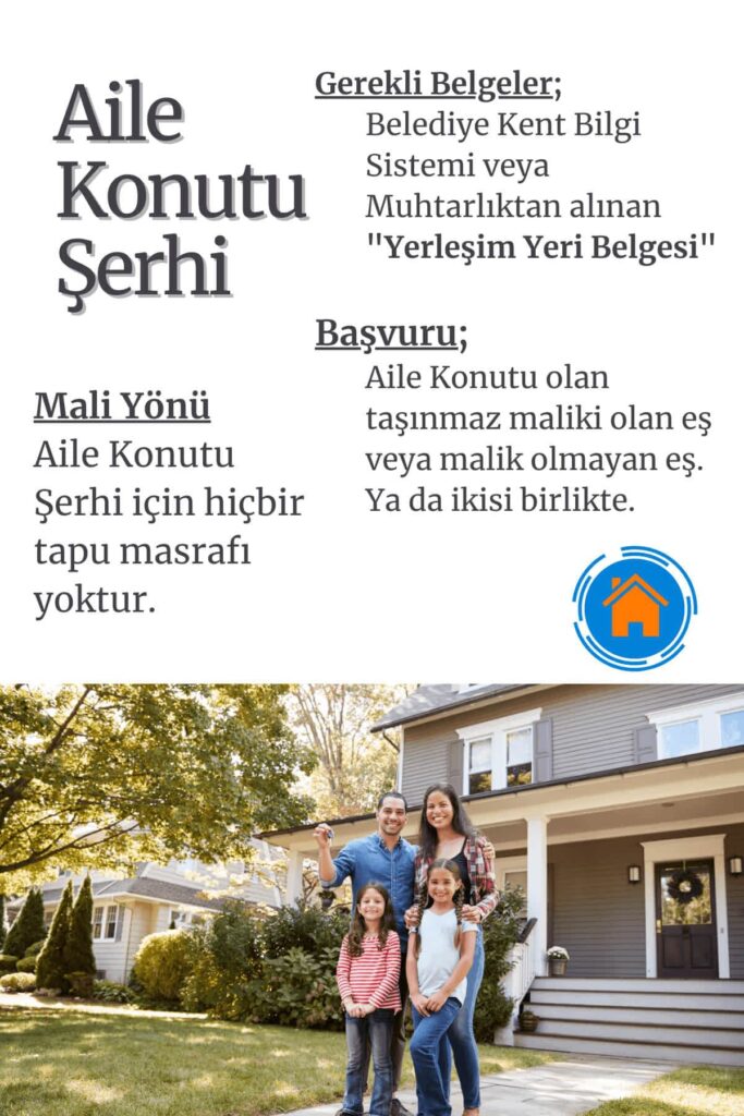 aile konutu şerhi